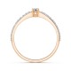 14K Red Gold Diamond Ring “Babylon XIII”