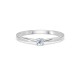 14K White Gold Diamond Ring “Solitaire XVI”