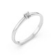 14K White Gold Diamond Ring “Eternal Spark IV”