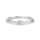 14K White Gold Diamond Ring “Eternal Spark IV”