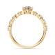 14K Yellow Gold Diamond Ring “Beatrix V”