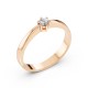 14K Red Gold Diamond Ring “Tokyo LI”