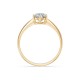 14K Yellow Gold Diamond Ring “New Classic XV”