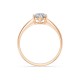 14K Red Gold Diamond Ring “New Classic XIV”