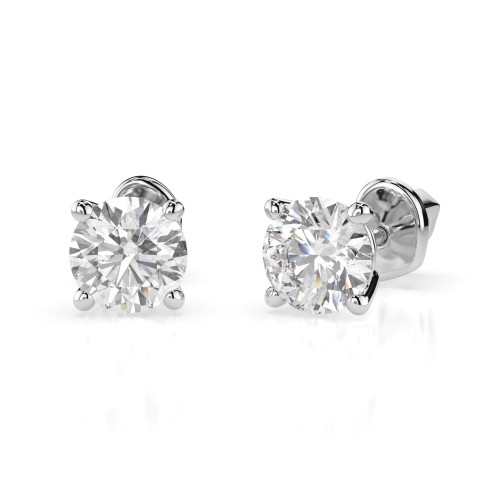 Auksiniai auskarai su deimantais „Diamond Heart X“