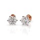 Золотые серьги с бриллиантами «Млечный Путь II»