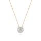 Auksinis pakabukas su deimantais „Diamond Blossom XIII“