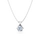 14K White Gold Diamond Pendant “Juno XVII”