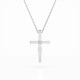 Auksinis kryželis su deimantais „Sacred Cross III“