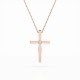 Auksinis kryželis su deimantais „Sacred Cross“