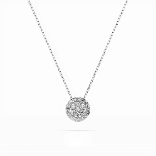 Auksinis pakabukas su deimantais „Diamond Blossom XII“