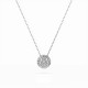 Auksinis pakabukas su deimantais „Diamond Blossom XII“