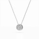 Auksinis pakabukas su deimantais „Diamond Blossom XII“