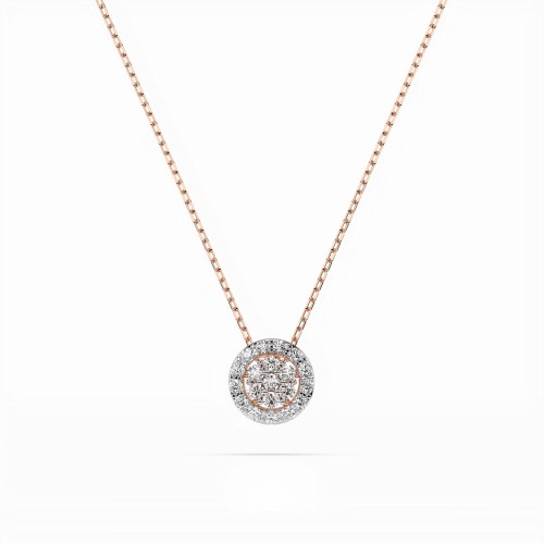 Auksinis pakabukas su deimantais „Diamond Blossom XI“