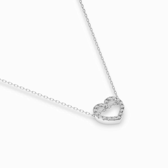 Auksinis pakabukas su deimantais „Amor XXXIII“