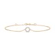 14K Yellow Gold Diamond Bracelet “Orbita II”
