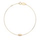 14K Yellow Gold Diamond Bracelet “Orbita II”