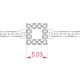 14K White Gold Diamond Bracelet “Atrium III”