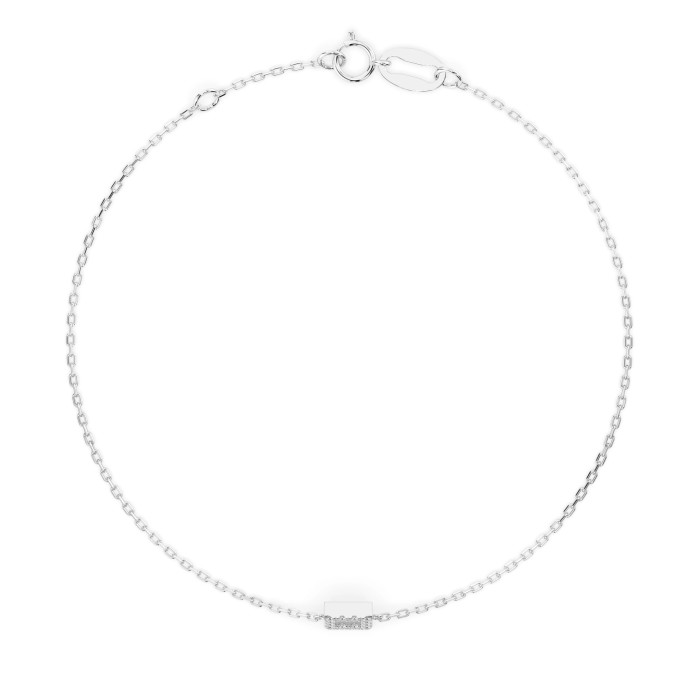 14K White Gold Diamond Bracelet “Atrium III”
