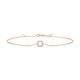 14K Yellow Gold Diamond Bracelet “Atrium II”