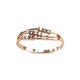 Gold Cubic Zirconia Ring “Magical Splendor”