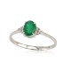 Gold Diamond and Emerald Ring “Grace III”