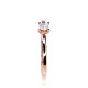 Gold Diamond Ring “Solitaire X”
