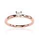 Gold Diamond Ring “Solitaire VIII”