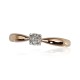 Gold Diamond Ring “Solitaire II”