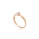 Gold Diamond Ring “Solitaire II”