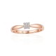 Gold Diamond Ring “Solitaire II”