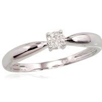 Gold Diamond Ring “Solitaire VIII”