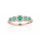 Gold Diamond and Emerald Ring “Jenny VIII”