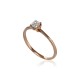 Gold Diamond Ring “Solitaire VI”