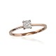 Gold Diamond Ring “Solitaire VI”