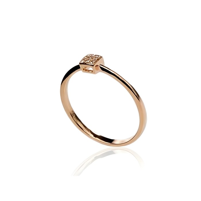 Gold Diamond Ring “Solitaire VI”