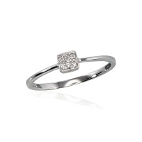 Gold Diamond Ring “Solitaire V”