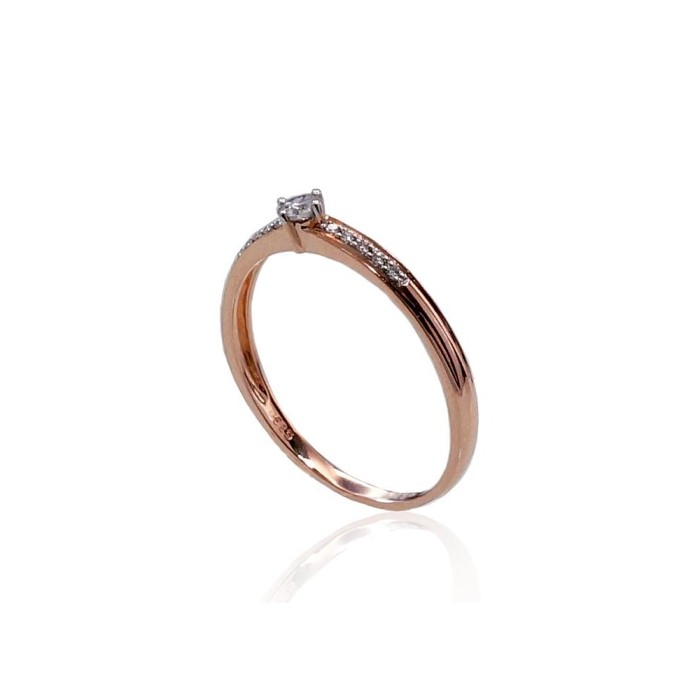 Gold Diamond Ring “Classic Gold”