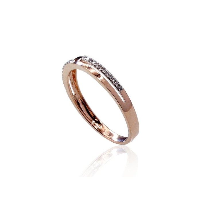 Gold Diamond Ring “Babylon III”