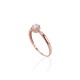 Gold Cubic Zirconia Ring “New Classic”