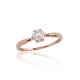 Gold Cubic Zirconia Ring “New Classic”