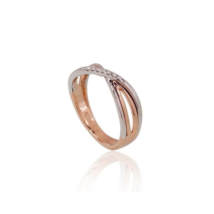Gold Diamond Ring “X-Factor”