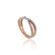 Gold Diamond Ring “X-Factor”
