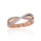 Gold Diamond Ring “X-Factor”