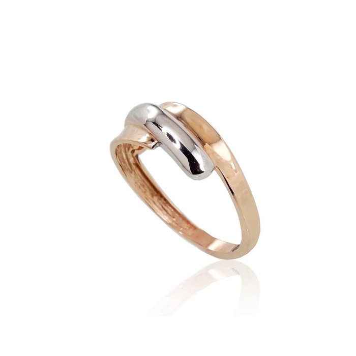 Gold Cubic Zirconia Ring “Fusion”