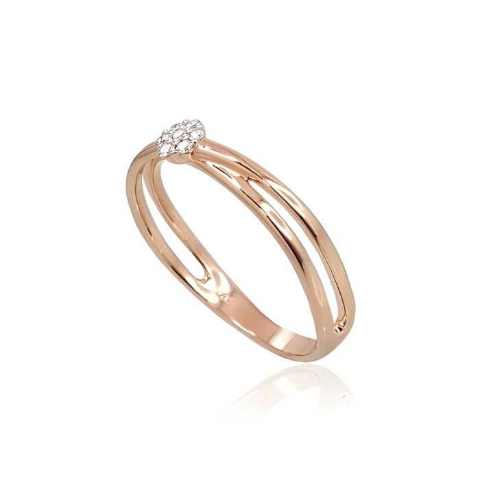 Gold Diamond Ring “Grace V”