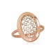 Gold Cubic Zirconia Ring “Gold of the Gods II”