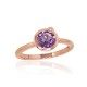Gold Diamond and Amethyst Ring “Garmiona”