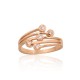 Gold Cubic Zirconia Ring “Avatar”
