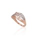 14K Red Gold Ring “Golden Wave XIX”
